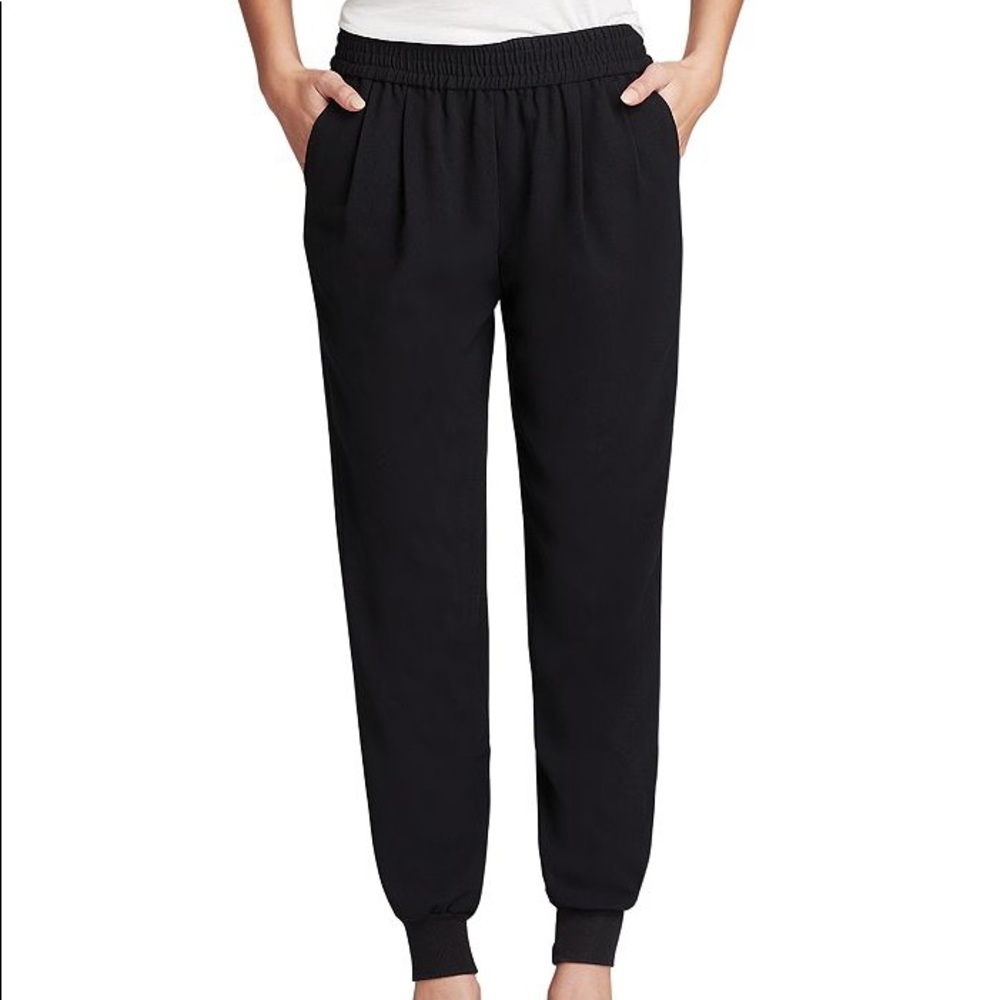 Black Jogger Pants with Pockets